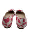 L.K. Bennett Shoe Size 42 White & Pink Leather Bow detail Pointed Toe Flats White & Pink / 42
