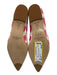 L.K. Bennett Shoe Size 42 White & Pink Leather Bow detail Pointed Toe Flats White & Pink / 42