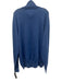 Pringle Size XXL Blue Wool Solid Quarter Zip Men's Sweater Blue / XXL