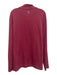 Peter Millar Size XXL Red Cotton Blend Solid Quarter Zip Men's Long Sleeve Shirt Red / XXL