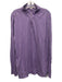 Peter Millar Size XXL Purple Cotton Blend Heathered Sweatshirt Long Sleeve Shirt Purple / XXL