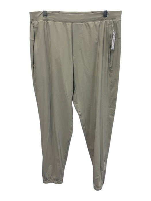Lululemon Size XL Beige Synthetic Solid Jogger Athleisure Men's Pants Beige / XL