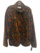 Carhartt NWT Size XL Orange & Green Print Synthetic Cheetah Zip UP Men's Jacket Orange & Green Print / XL