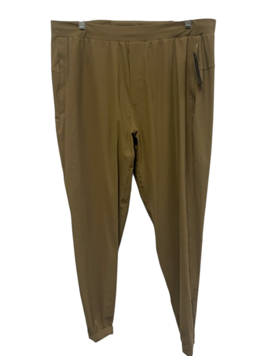 Lululemon Size XL Tan Synthetic Solid Athletic Jogger Men's Pants Tan / XL