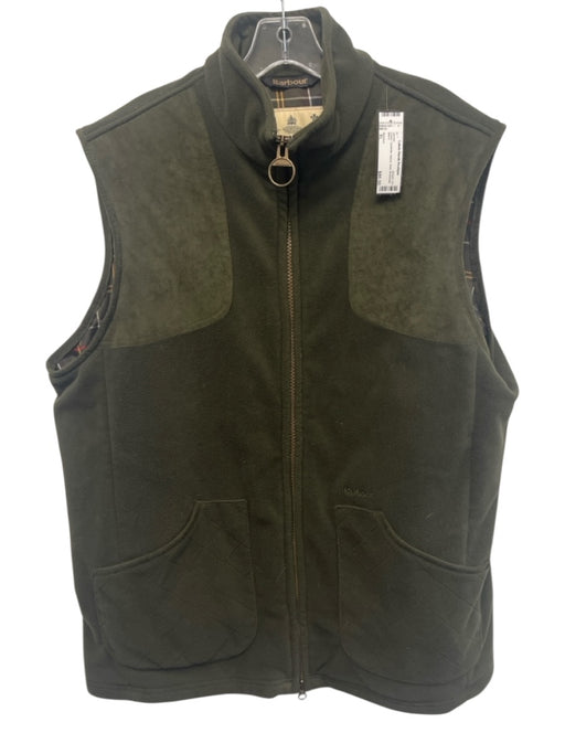 Barbour Size XL Green Synthetic fleece Vest Men's Jacket Green / XL