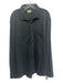 Faherty Size XXL Dark Gray Cotton Blend Heathered Button Up Long Sleeve Shirt Dark Gray / XXL