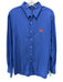 Ralph Lauren Size XXL Blue Cotton Solid Button Up Men's Long Sleeve Shirt Blue / XXL