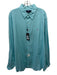Ralph Lauren NWT Size XXL Light blue Cotton Blend Solid Men's Long Sleeve Shirt Light blue / XXL