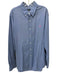 Ralph Lauren Size XXL Blue Cotton Blend Solid Button up Men's Long Sleeve Shirt Blue / XXL