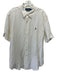 Ralph Lauren Size XL White Linen Solid Button Up Men's Short Sleeve White / XL