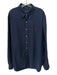 Ralph Lauren Size XXL Navy Cotton Solid Oxford Button up Men's Long Sleeve Shirt Navy / XXL