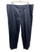 Dolce & Gabbana Size 58 Black Cotton Solid Khaki Dress Men's Pants Black / 58