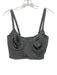 SKIMS Size 40C Gray Polyamide Adjustable straps Cupped corset Hook & Eye Bra Gray / 40C