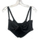 SKIMS Size 40C Black Polyamide Adjustable straps Cupped corset Hook & Eye Bra Black / 40C