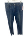Mother Size 32 Dark Wash Cotton Denim High Rise Distressed Jeans Dark Wash / 32