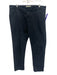 Nili Lotan Size 10 Black Cotton Blend High Rise Slim Crop Pants Black / 10