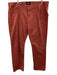 Paige Size 38 Red Cotton Blend Solid Khaki Men's Pants Red / 38