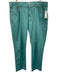 Peter Millar Size 38 Green Cotton Blend Solid Khaki Slim Men's Pants Green / 38