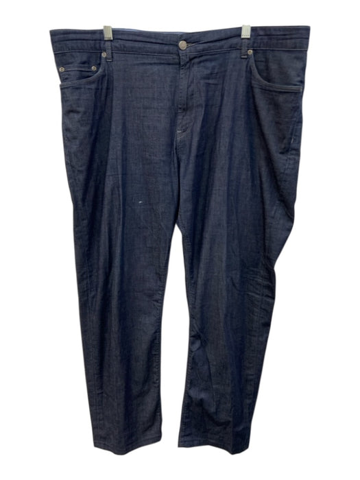 Peter Millar Size 40 Dark Wash Cotton Blend Solid Jean Khakis Men's Pants Dark Wash / 40