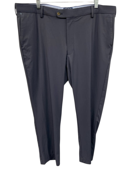 Peter Millar Size 40 Gray Synthetic Solid Athletic Khakis Men's Pants Gray / 40
