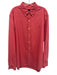 Ralph Lauren Size XXL Red Cotton Solid Button Up Button Down Long Sleeve Shirt Red / XXL