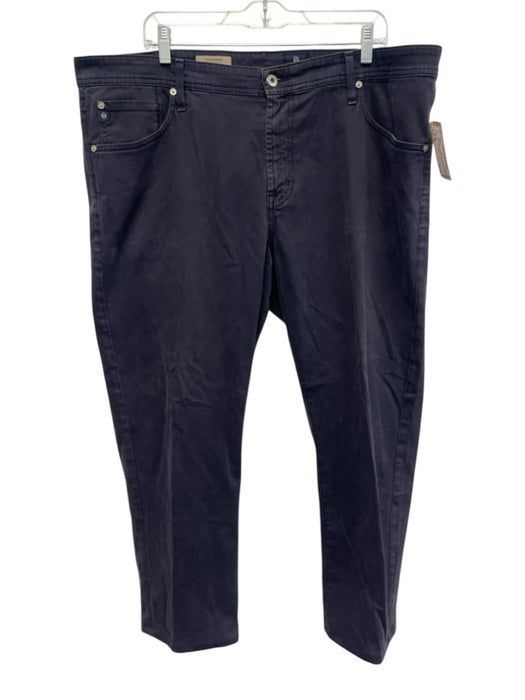 AG Size 40 Navy Blue Cotton Blend Solid Khaki Men's Pants Navy Blue / 40