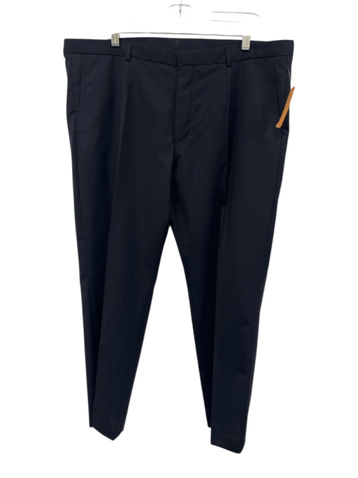 Hugo Boss NWT Size 38 Dark Navy Wool Blend Solid Dress Men's Pants Dark Navy / 38
