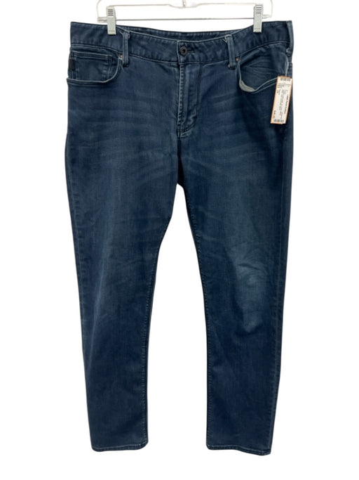 Armani Size 34 medium dark wash Cotton Blend Solid Jean Men's Pants medium dark wash / 34