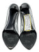 Stuart Weitzman Shoe Size 10 Silver Leather Pointed Toe Metallic Pumps Silver / 10