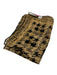 Carlisle Beige & Black Silk Abstract Print Shawl Rectangle Sheer scarf Beige & Black