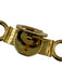Gucci Gold Tone Metal Push Clasp Double G Chain Belts Gold Tone / 75 cm