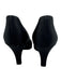 Salvatore Ferragamo Shoe Size 8.5 Black Satin Upper Mid Heel Pumps Black / 8.5