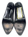 Salvatore Ferragamo Shoe Size 8.5 Black Satin Upper Mid Heel Pumps Black / 8.5