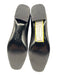 Salvatore Ferragamo Boutique Shoe Size 9.5 Black Leather Upper Patent Toe Pumps Black / 9.5
