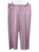 St John Sport Essentials Size 14 Pink Cotton Blend Zip & Button Pockets Pants Pink / 14