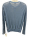 Akris Punto Size 8 Light Blue Mulberry Silk Blend Long Sleeve Ribbed Sweater Set Light Blue / 8