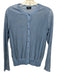 Akris Punto Size 8 Light Blue Mulberry Silk Blend Long Sleeve Ribbed Sweater Set Light Blue / 8