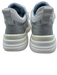 Geox Respira Shoe Size 10 White & Grey Synthetic Lace Up Platform Sneakers White & Grey / 10