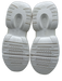 Geox Respira Shoe Size 10 White & Grey Synthetic Lace Up Platform Sneakers White & Grey / 10