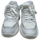 Geox Respira Shoe Size 10 White & Grey Synthetic Lace Up Platform Sneakers White & Grey / 10