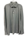 Holderness & Bourne Size XL Gray Synthetic Solid Athletic Polo Long Sleeve Shirt Gray / XL