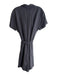 Cloth & Stone Size XL Dark Gray Tencel Button Down Belted Short Sleeve Romper Dark Gray / XL