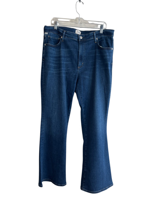 Citizens of Humanity Size 32 Med Dark Wash Cotton Blend 5 Pocket Zip Fly Jeans Med Dark Wash / 32