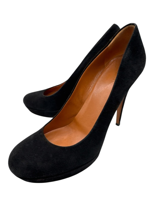 Gucci Shoe Size 41 Black & Brown Suede Platform Stiletto Heel Pumps Black & Brown / 41