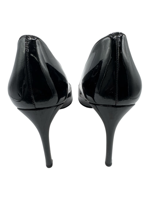 Stuart Weitzman Shoe Size 11 Black Patent Leather Pointed Toe Heel Pumps Black / 11