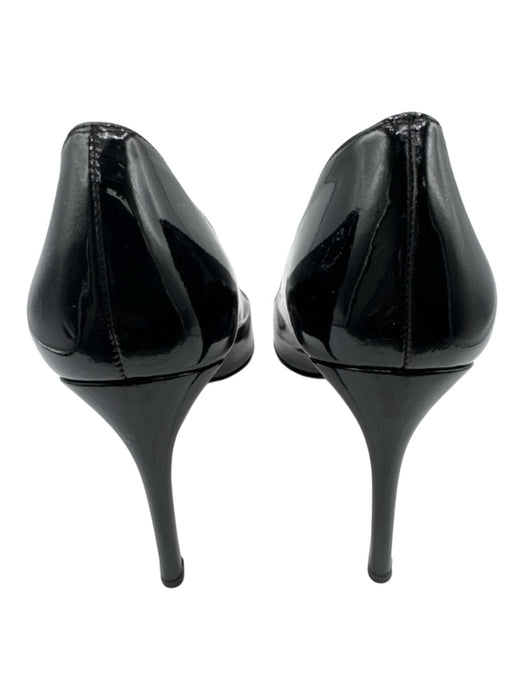 Stuart Weitzman Shoe Size 11 Black Patent Leather Pointed Toe Heel Pumps Black / 11