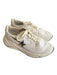 Golden Goose Shoe Size 37 White Silver Detail Round Toe Lace Up Sneaker Shoes White / 37