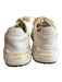 Golden Goose Shoe Size 37 White Silver Detail Round Toe Lace Up Sneaker Shoes White / 37