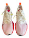 Nike Shoe Size 7 White, Pink & Multi Fabric Almond Toe lace up Low Top Shoes White, Pink & Multi / 7