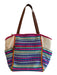 Steven Multi Cotton & Polyester 2 Handles Embroidered Tote Bag Multi / Large